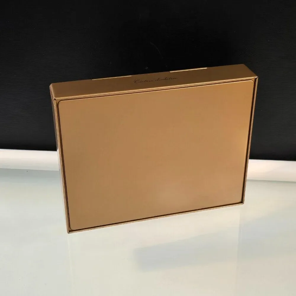 Neuhaus Brussels Biscuits Plaisirs Empty Metal Box 9 X 7 X 1.5 Butter Delights
